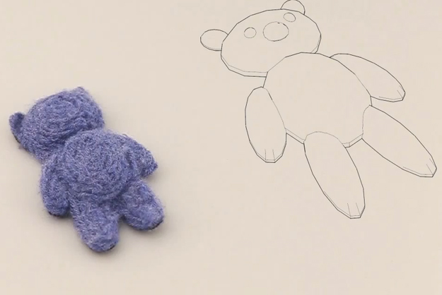 Disney shows 3D printer to create a super soft teddy bear