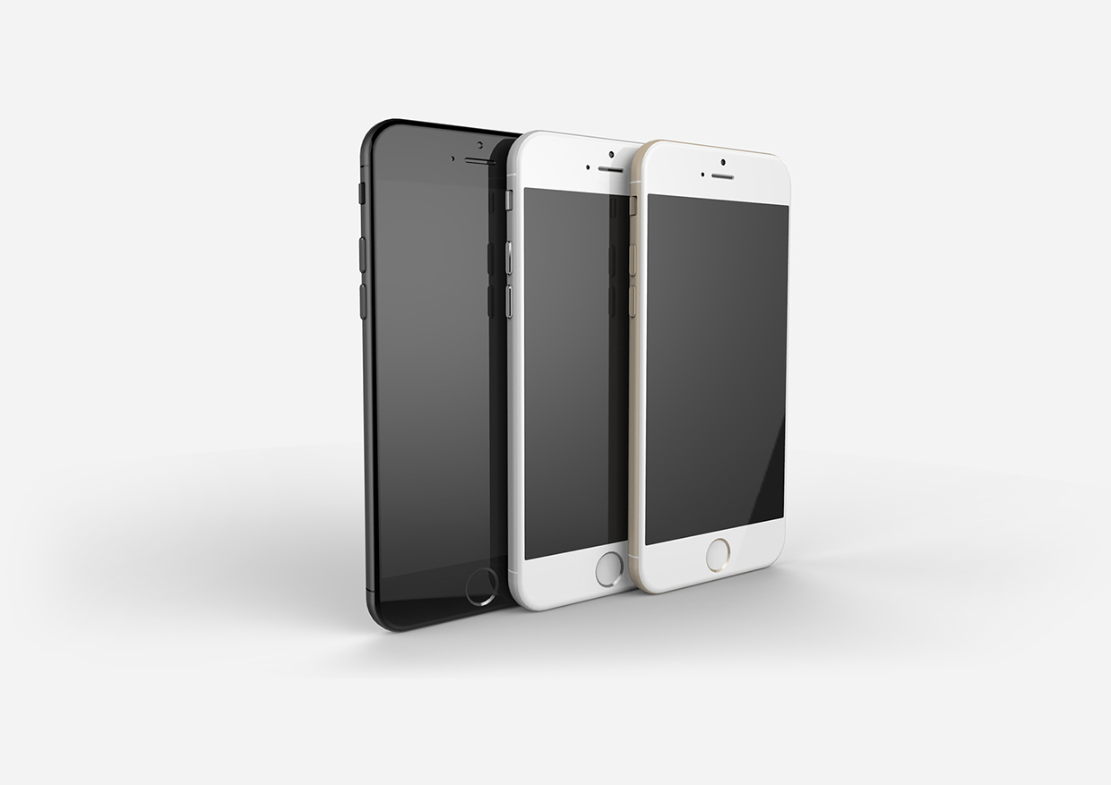 The front of the phones shows a much thinner bezel
