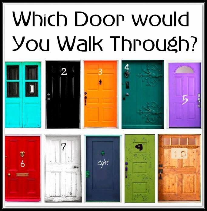 10 Color of Door would you walk through