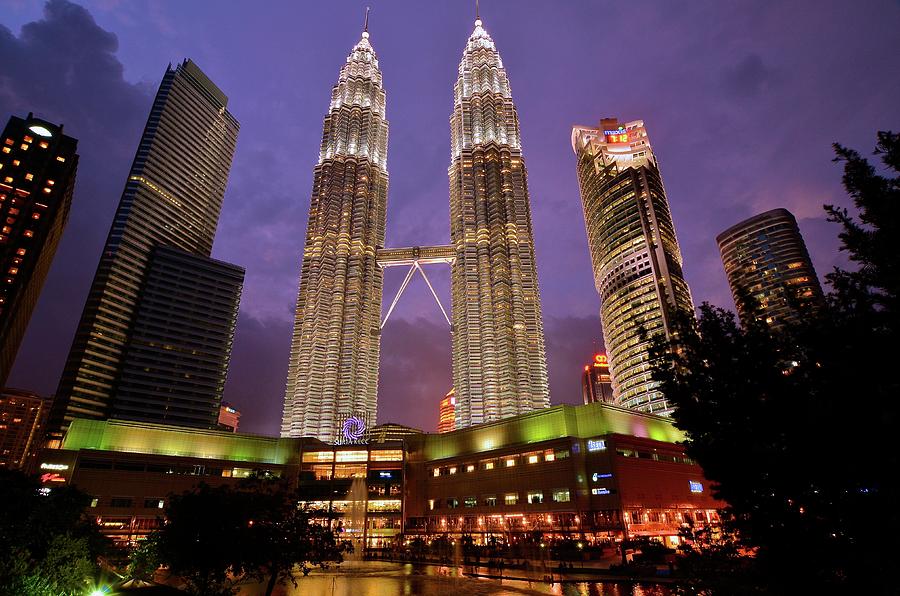 1.Petronas Twin Towers in Kuala Lumpur