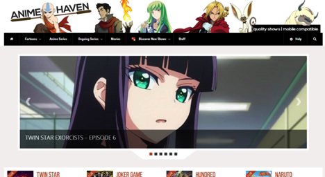 animehaven.org best anime websites