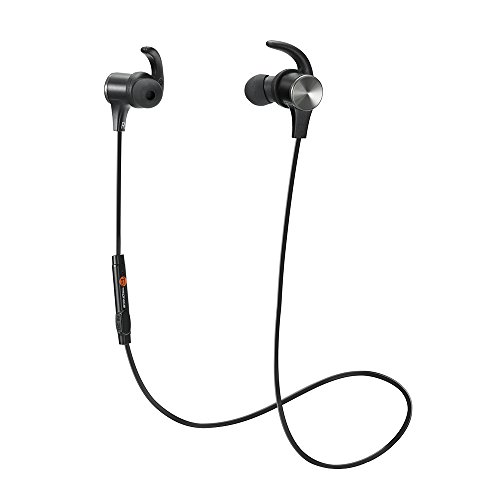 Bluetooth Headphones, TaoTronics Wireless 4.1 Magnetic Earbuds, Snug F…