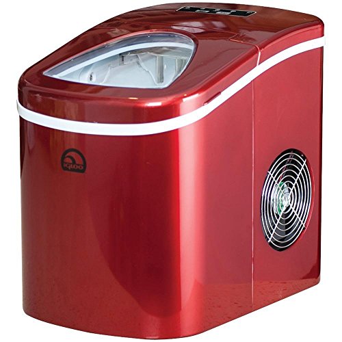 Igloo ICE108-RED Compact Ice Maker, Red