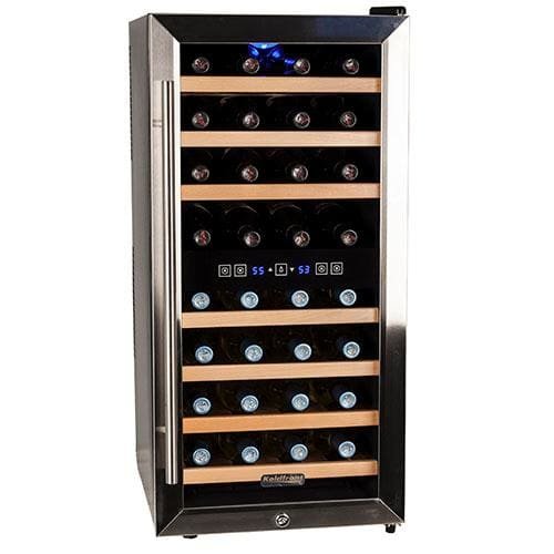 Koldfront 32 TWR327ESS Bottle Free Standing Dual Zone Wine Cooler…