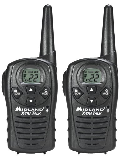 Midland LXT118 22-Channel GMRS with 18-Mile Range, E Vox, and Cha…