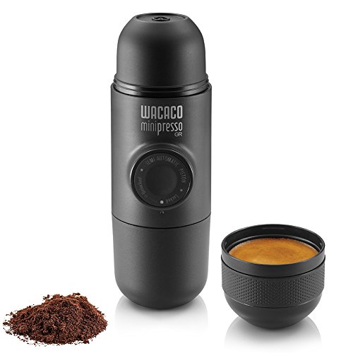 Wacaco Minipresso GR, Portable Espresso Machine, Compatible Groun…