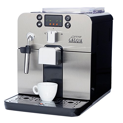 Gaggia Brera Super Automatic Espresso Machine in Black. Pannarell…