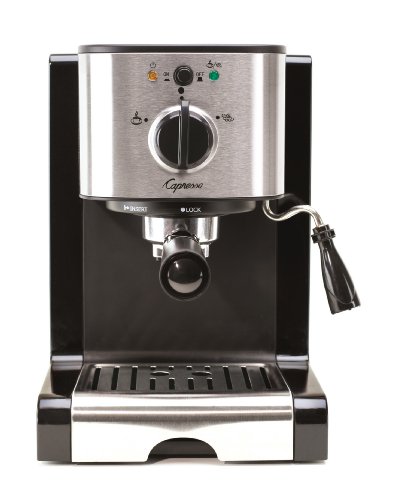 Capresso 116.04 Pump Espresso and Cappuccino Machine EC100, Black…