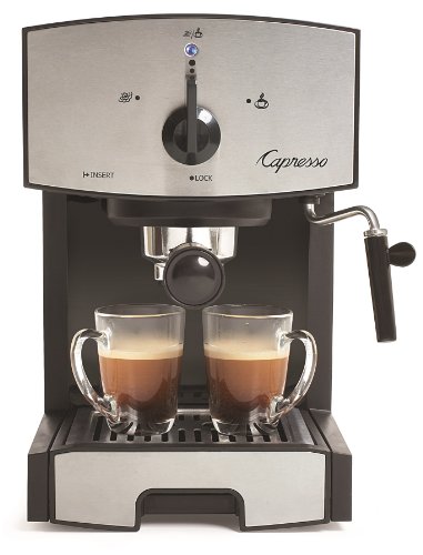 Capresso 117.05 Stainless Steel Pump Espresso and Cappuccino Mach…