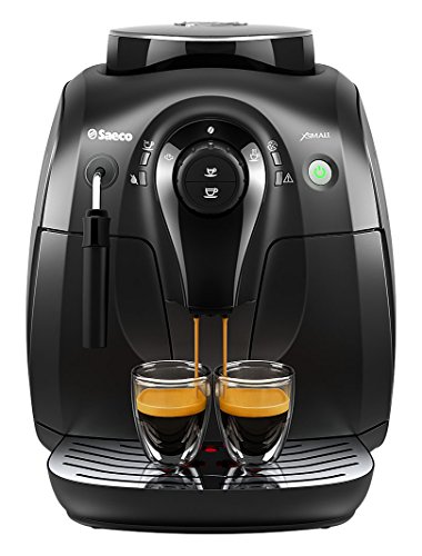 Saeco X-Small Vapore Automatic Espresso Machine, Black, HD8645/47