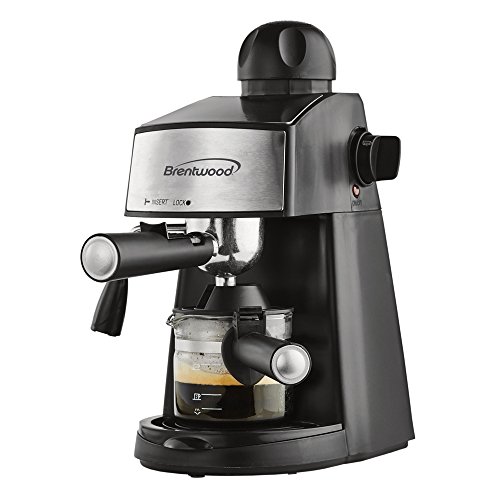 Brentwood  GA-125  Espresso  and  Cappuccino  Maker,  Black
