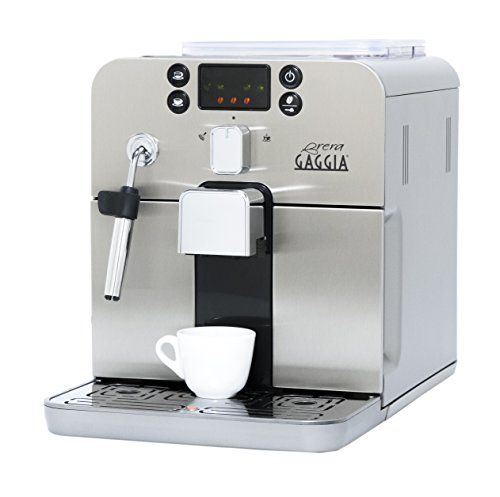 Gaggia Brera Super Automatic Espresso Machine in Silver. Pannarel…