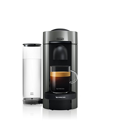 Nespresso VertuoPlus Coffee and Espresso Maker by De’Longhi, Grey