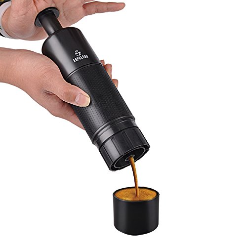 Portable Mini Pump Espresso Maker-Handheld Pressure Manual Coffee…