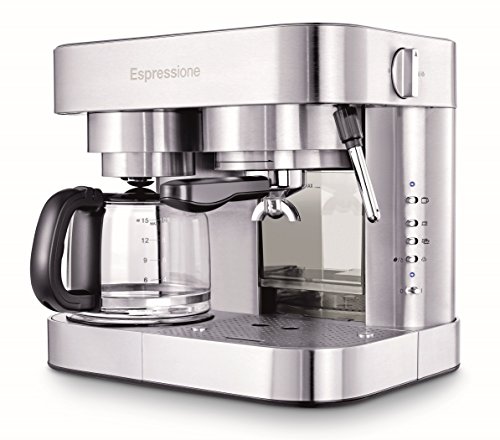 Espressione EM-1040 Stainless Steel Machine Espresso and Coffee M…