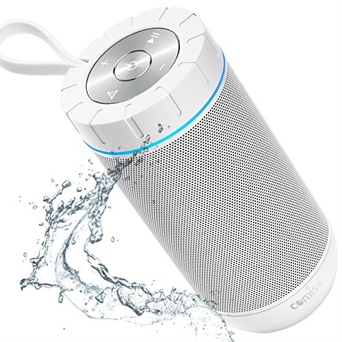 COMISO Bluetooth Speaker Portable Waterproof Outdoor Wireless Speakers…