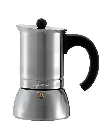 Lagostina T9910464 Stainless Steel Espresso Coffee Maker, 6-Cup, …