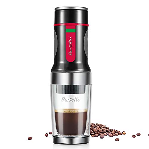Portable Espresso Maker – Press Coffee Maker with 230 psi Pressur…