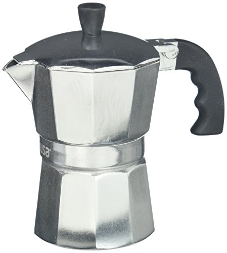 IMUSA USA B120-42V Aluminum Espresso Stovetop Coffeemaker 3-Cup, …