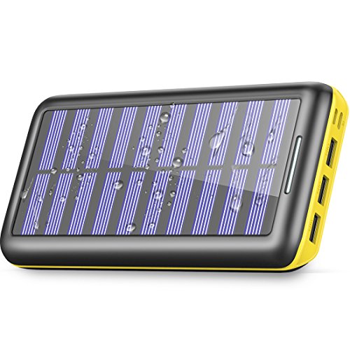 Solar Charger 24000mAh Portable Power Bank, ALLSOLAR External Bat…