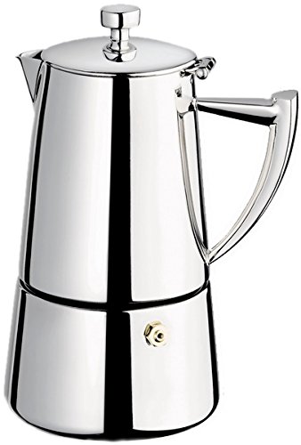Cuisinox Roma 4-cup Stainless Steel Stovetop Moka Espresso Maker