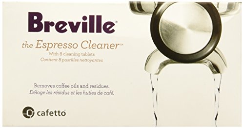 Breville BEC25000US1 BEC250 Espresso Cleaning Tablets (8), white