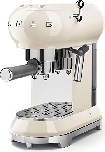 Smeg ECF01CRUS Espresso Coffee Machine One Size Cream