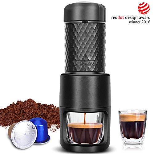STARESSO Portable Espresso Machine – Manual Espresso for Rich & T…