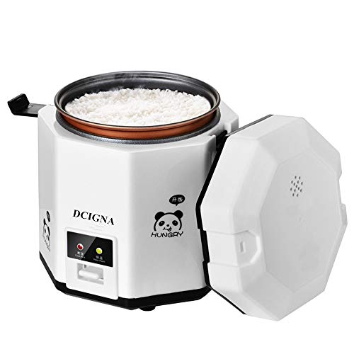 DCIGNA 1.2L Mini Rice Cooker, Electric Lunch Box, Travel Rice Coo…
