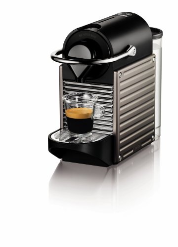 Nespresso Pixie Espresso Maker, Electric Titan (Discontinued Mode…