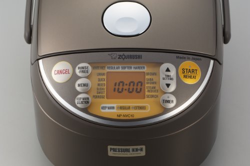 Zojirushi Induction Heating Pressure Rice Cooker & Warmer 1.0 Lit…