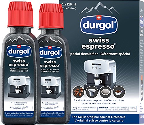 Durgol Swiss Decalcifier for All for All Brands of Espresso, Smal…