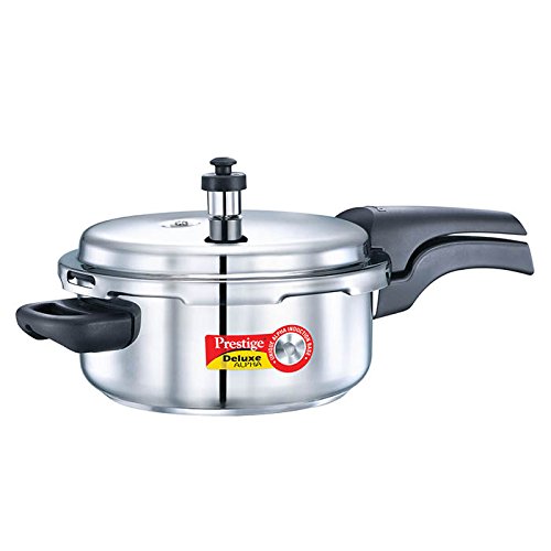 Prestige 3L Alpha Deluxe Induction Base Stainless Steel Pressure …
