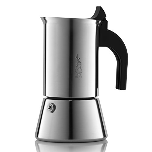 Bialetti Venus Induction 4 Cup Espresso Coffee Maker, Stainless S…
