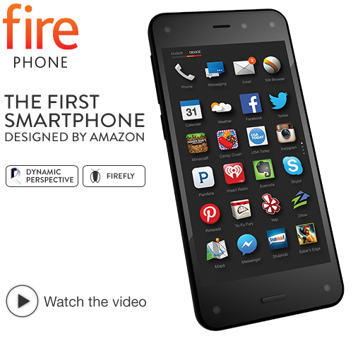 4.Amazon Fire Phone, 32GB (AT&T)