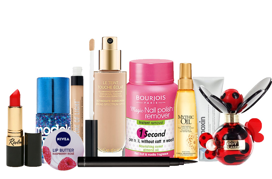 1.Beauty products