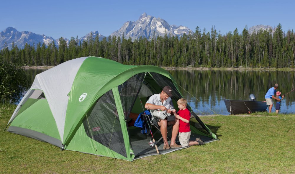 best camping tents coleman evanston