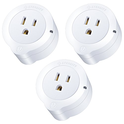 Etekcity 3 Pack WiFi Smart Plug Mini Outlet with Energy Monitorin…