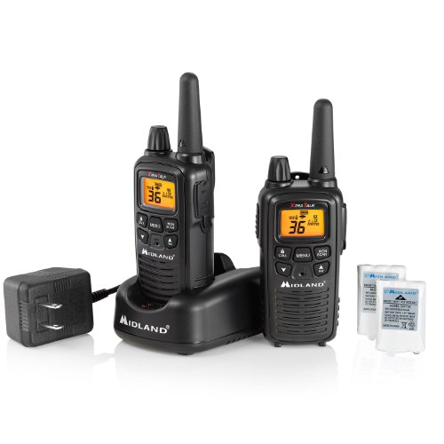 Midland LXT600VP3 36-Channel GMRS with 30-Mile Range, NOAA Weathe…