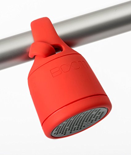 Polk Audio BOOM Swimmer Bluetooth Speaker – Retail Packaging – Red