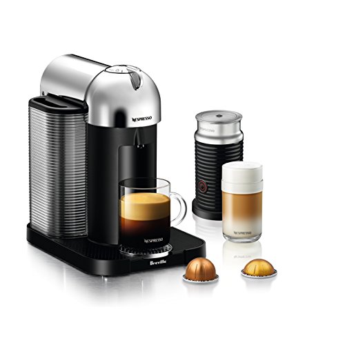 Breville Vertuo Coffee and Espresso Machine, Chrome
