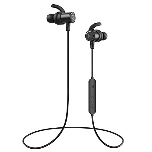 SoundPEATS Bluetooth Earphones, Wireless 4.1 Magnetic Headphones, In-E…