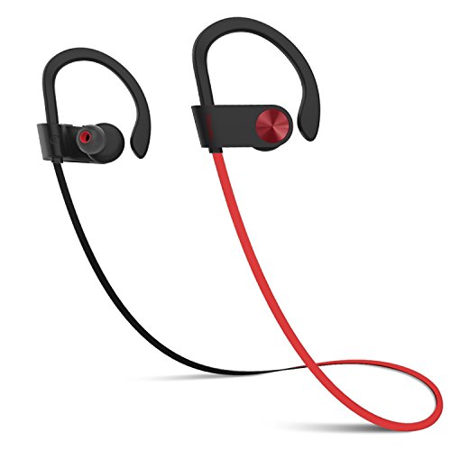 Bluetooth Headphones, Waterproof & Sweatproof HD Stereo Bluetooth Earp…