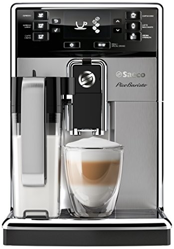 Saeco HD8927/47 PicoBaristo Super Automatic Espresso Machine Stai…