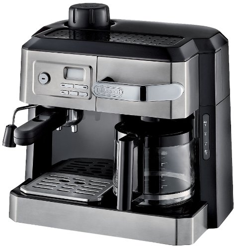 DELONGHI BCO330T and Espresso Machine, 24″ x 14″ x 14″, Black/Sta…