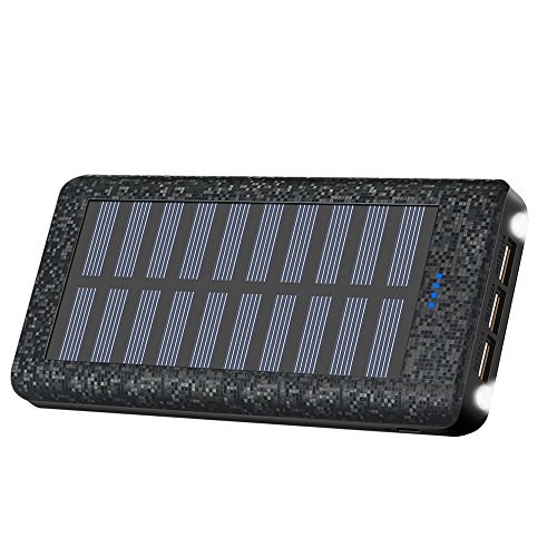 Portable Charger Solar Charger Power Bank 24000mah High Capacity …