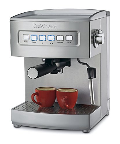 Cuisinart EM-200 Programmable 15-Bar Espresso Maker, Stainless St…