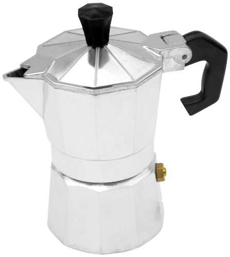 BC Classics BC-17710 1-Cup Aluminum Espresso Maker
