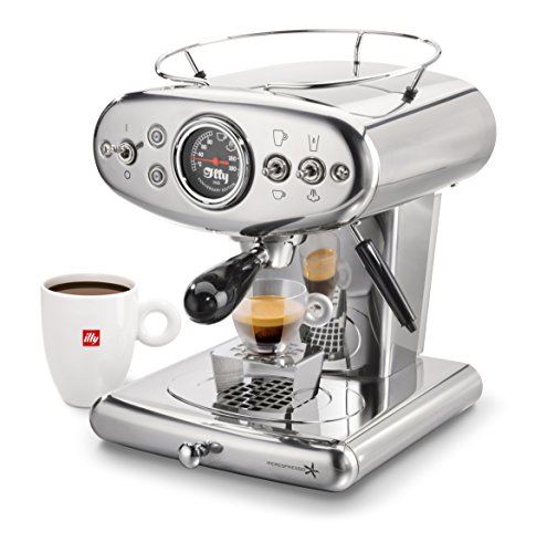 illy 60254 X1 Espresso Machine, 13 x 9.8 x 10.60, Stainless
