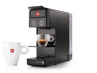 illy Y3.2 iperEspresso and Coffee Machine, Black